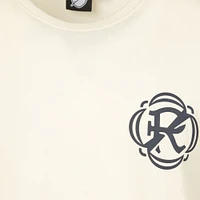 Men's  Cream New England Revolution Team Script Relaxed T-Shirt