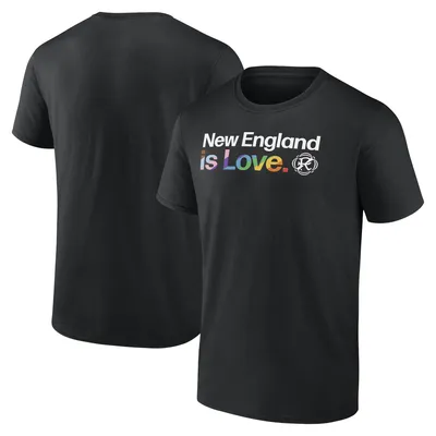 New England Revolution Fanatics Branded Team City Pride Logo - T-Shirt Black
