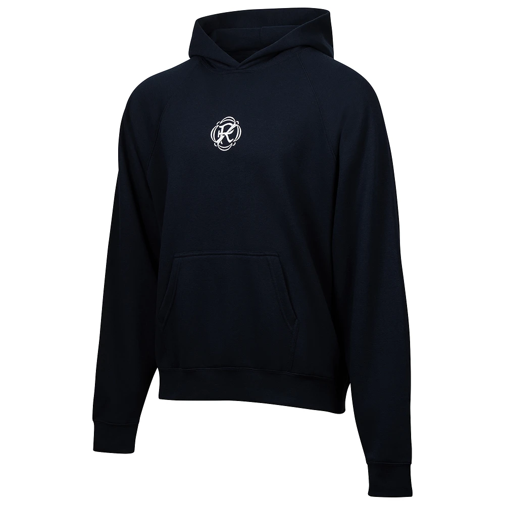 Men's  Navy New England Revolution Hometown Oversized Pullover Hoodie