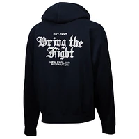 Men's  Navy New England Revolution Hometown Oversized Pullover Hoodie