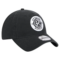 Men's New Era  Black New England Revolution 2025 Kickoff 9TWENTY Adjustable Hat