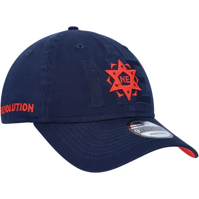 New England Revolution New Era Kick Off 9TWENTY Adjustable Hat - Blue