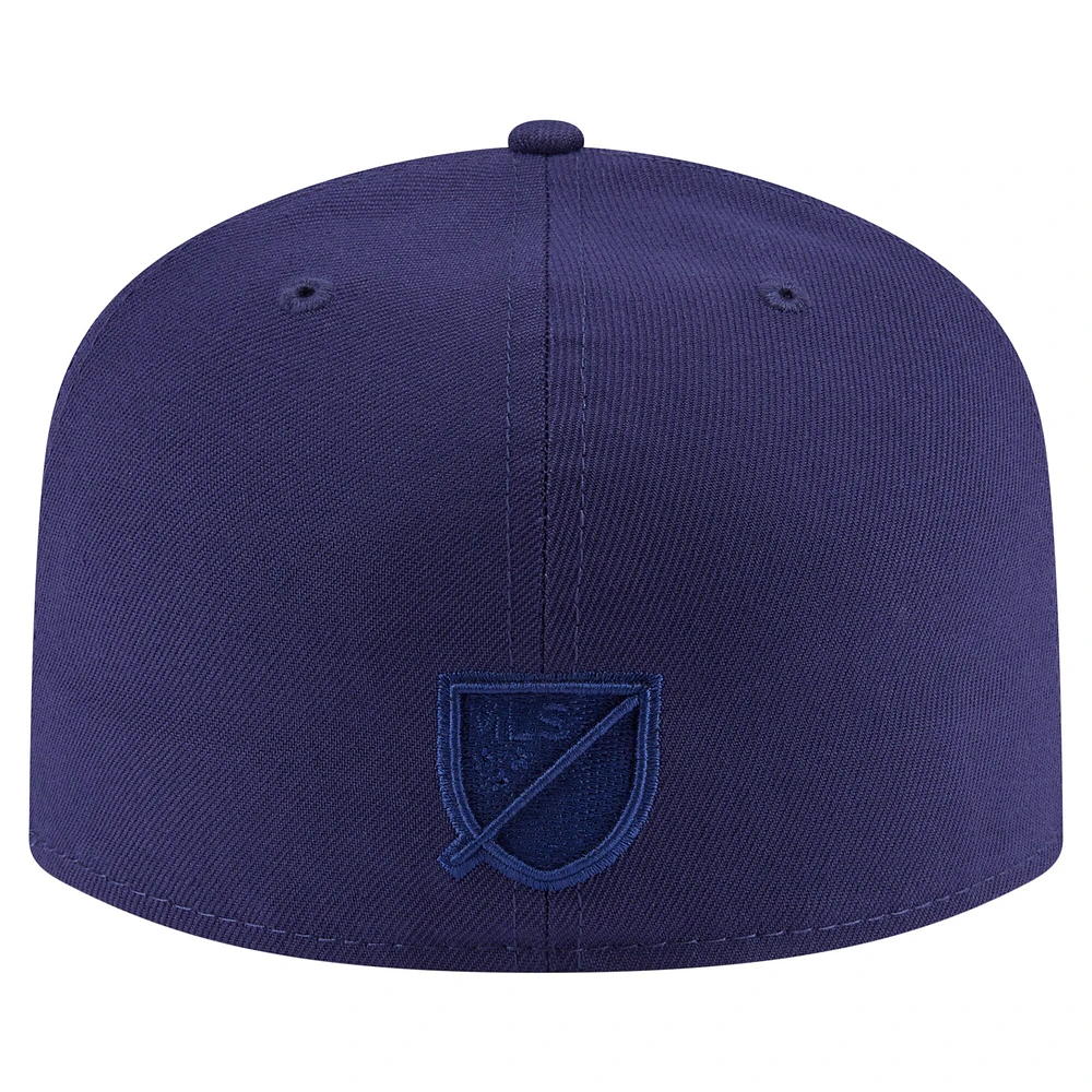 Men's New Era Navy England Revolution Color Pack A-Frame 59FIFTY Fitted Hat