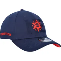 Men's New Era Navy England Revolution Kick Off 39THIRTY Flex Hat