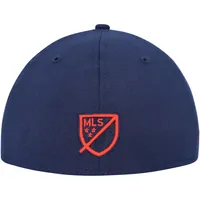 Men's New Era Navy England Revolution Kick Off 39THIRTY Flex Hat