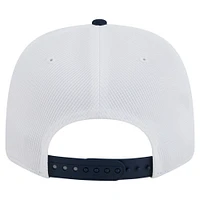 Men's New Era  White/Navy New England Revolution 2025 Jersey Hook 9SEVENTY Stretch-Snap Hat