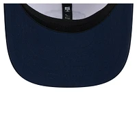 Men's New Era  White/Navy New England Revolution 2025 Jersey Hook 9SEVENTY Stretch-Snap Hat