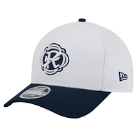 Casquette ajustable New England Revolution 2025 Jersey Hook 9FORTY M-Crown pour homme de New Era blanche