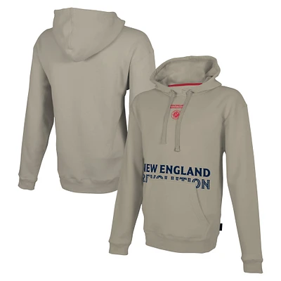 Men's Stadium Essentials Tan New England Revolution Status Pullover Hoodie