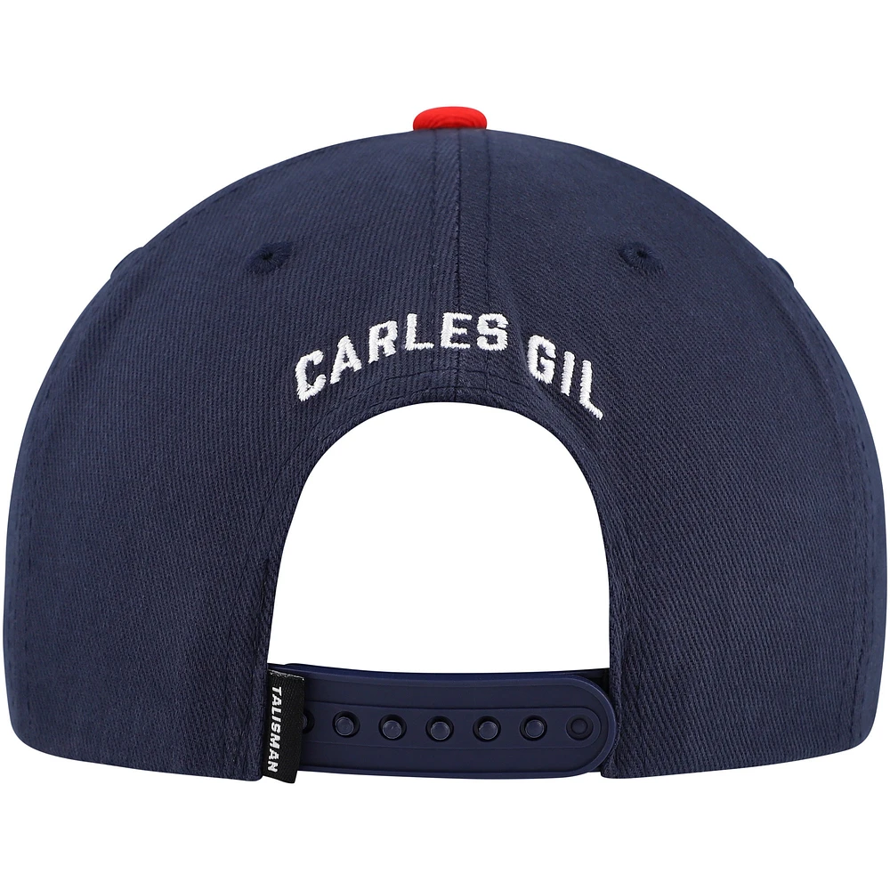 Casquette réglable unisexe Carles Gil Navy New England Revolution Player