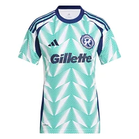Women's adidas  White New England Revolution 2025 Eastern Pine x Flag of Replica Jersey
