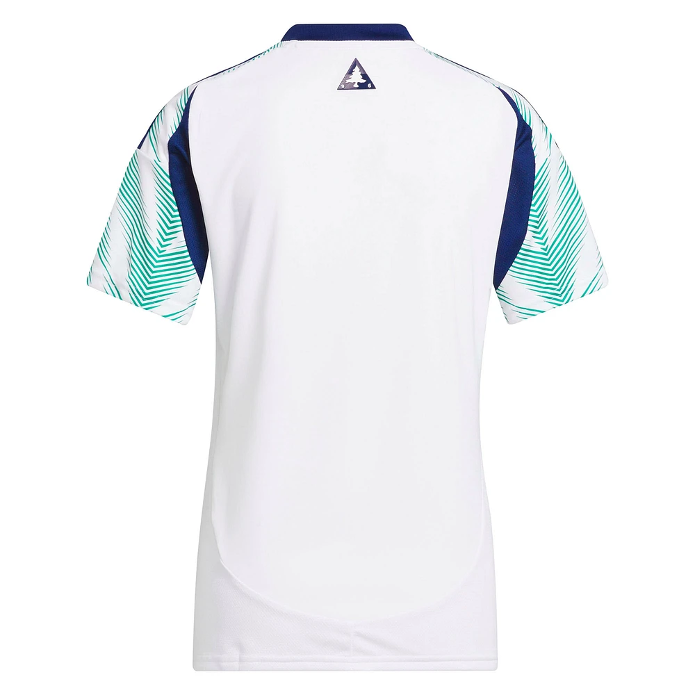 Women's adidas  White New England Revolution 2025 Eastern Pine x Flag of Replica Jersey