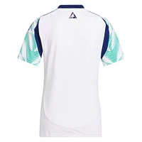 Women's adidas  White New England Revolution 2025 Eastern Pine x Flag of Replica Jersey