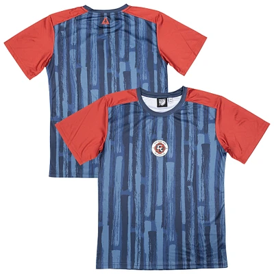 Youth Sport Design Sweden  Navy New England Revolution Starting Lineup Home T-Shirt