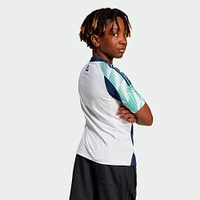 Youth adidas  White New England Revolution 2025 Eastern Pine x Flag of Replica Jersey