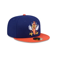 Men's New Era  Dark Blue New Hampshire Fisher Cats Theme Nights 59FIFTY Fitted Hat