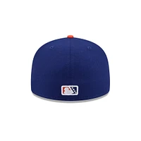 Men's New Era  Dark Blue New Hampshire Fisher Cats Theme Nights 59FIFTY Fitted Hat