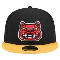 Men's New Era Black Hampshire Fisher Cats Copa de la Diversión 59FIFTY Fitted Hat