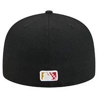 Men's New Era Black Hampshire Fisher Cats Copa de la Diversión 59FIFTY Fitted Hat