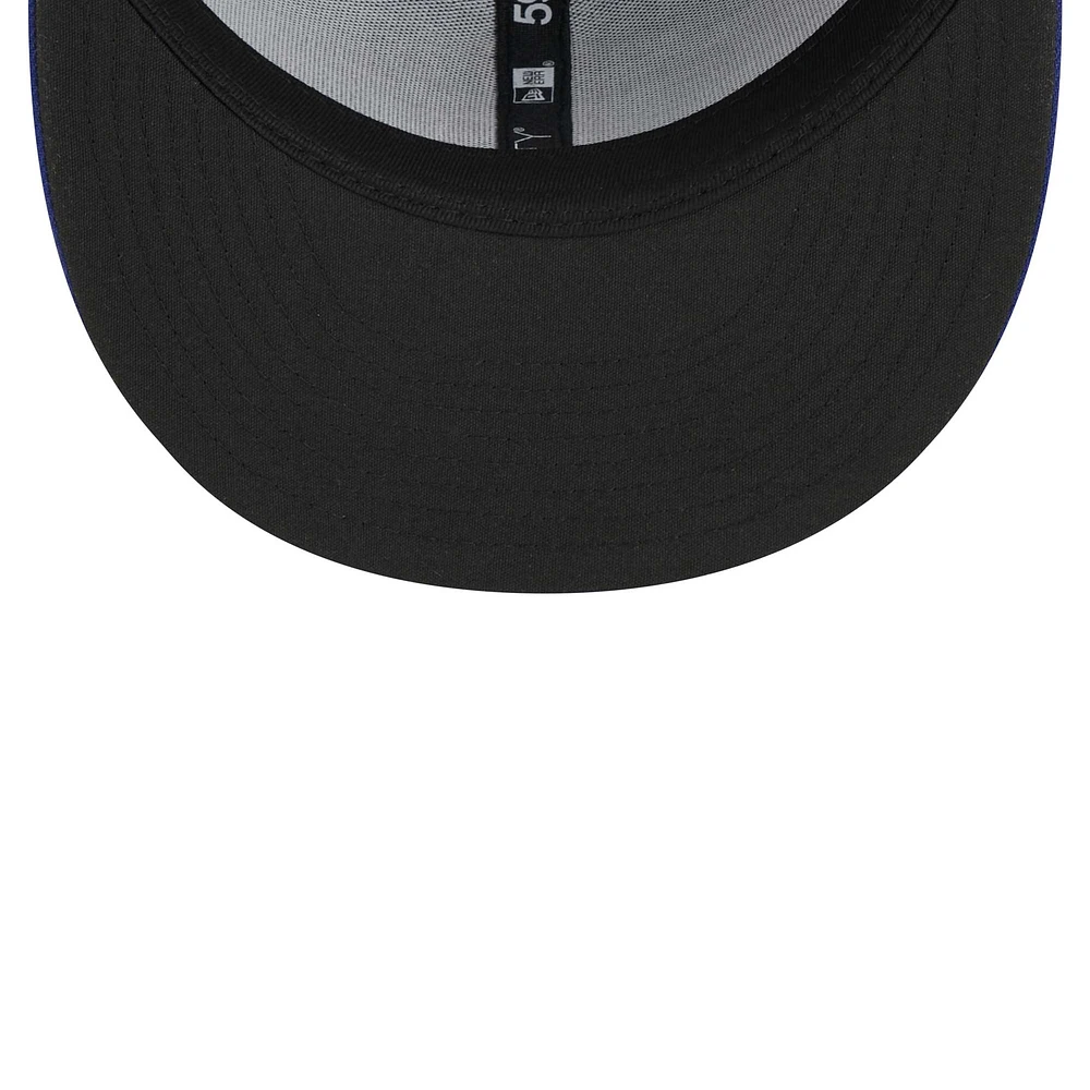 Men's New Era Navy Hampshire Fisher Cats Theme Nights Primaries  59FIFTY Fitted Hat