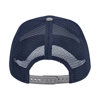 Casquette réglable de camionneur de l'équipe primaire de Wyatt des New Hampshire Wildcats Colosseum Navy pour hommes