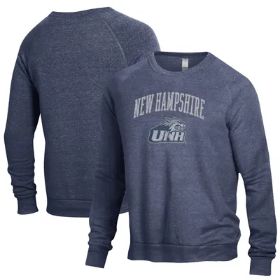 Men's Champion Navy New Hampshire Wildcats Jersey Long Sleeve T-Shirt