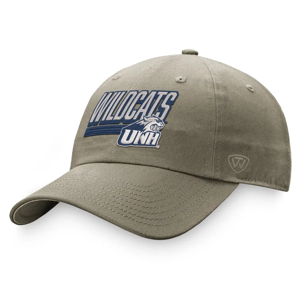 Casquette réglable Top of the World New Hampshire Wildcats Slice kaki pour homme