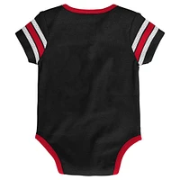 Infant Black New Jersey Devils Hockey Bodysuit