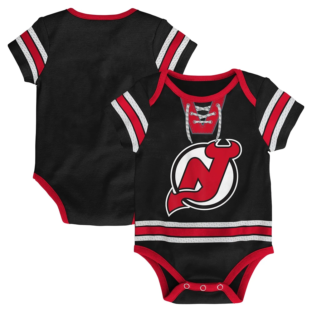 Body noir en Jersey de hockey des Devils du New pour bébé