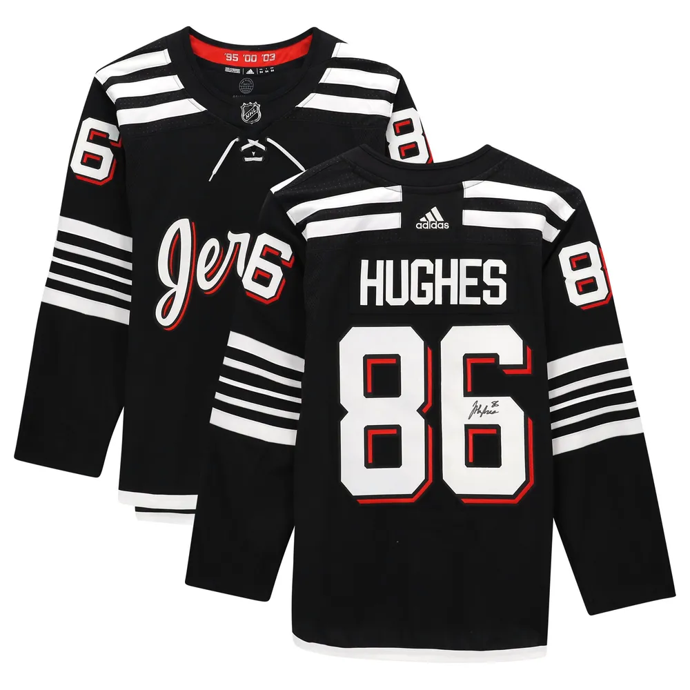 New Jersey Devils Jack Hughes Reverse Retro 2.0 Jersey Size L