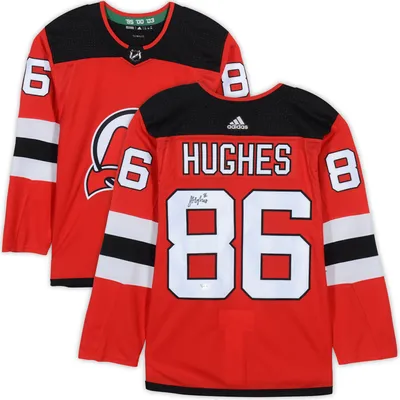 Jack Hughes New Jersey Devils Unsigned 2019 NHL Draft Night Photograph