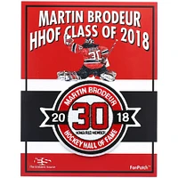 Martin Brodeur New Jersey Devils Hall of Fame Patch