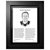 Martin Brodeur New Jersey Devils - Legends Line 12'' x 16'' Framed Photo