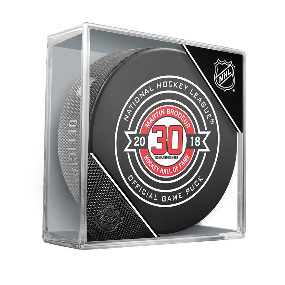 Martin Brodeur New Jersey Devils Deluxe Tall Hockey Puck Case