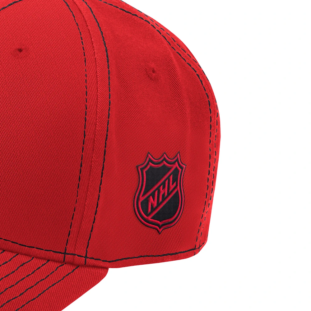 Casquette ajustable incurvée Starfit Sphere II des Devils du New Jersey pour homme