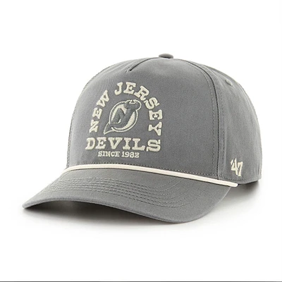 Casquette ajustable anthracite « 47 » pour homme, Devils du New Jersey Canyon Ranchero Hitch