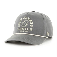 Casquette ajustable anthracite « 47 » pour homme, Devils du New Jersey Canyon Ranchero Hitch