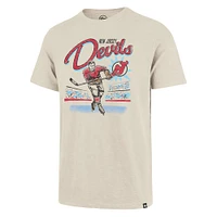 T-shirt de hockey Golden Scrum pour homme, modèle 47 Natural New Jersey Devils