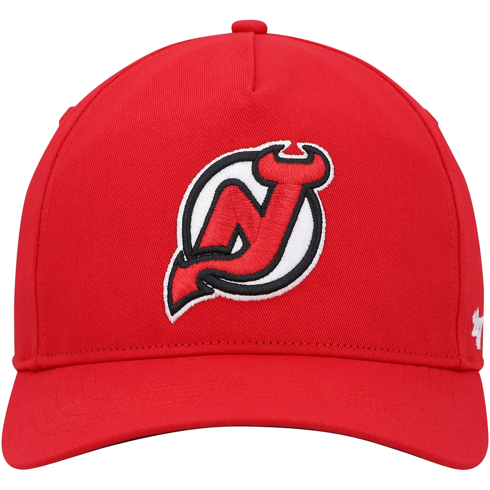 Men's '47 Red New Jersey Devils Primary Hitch Snapback Hat