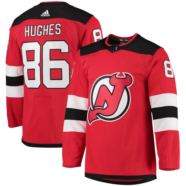 Men's adidas Nico Hischier Black New Jersey Devils 2021/22 Alternate  Primegreen Authentic Pro Player Jersey