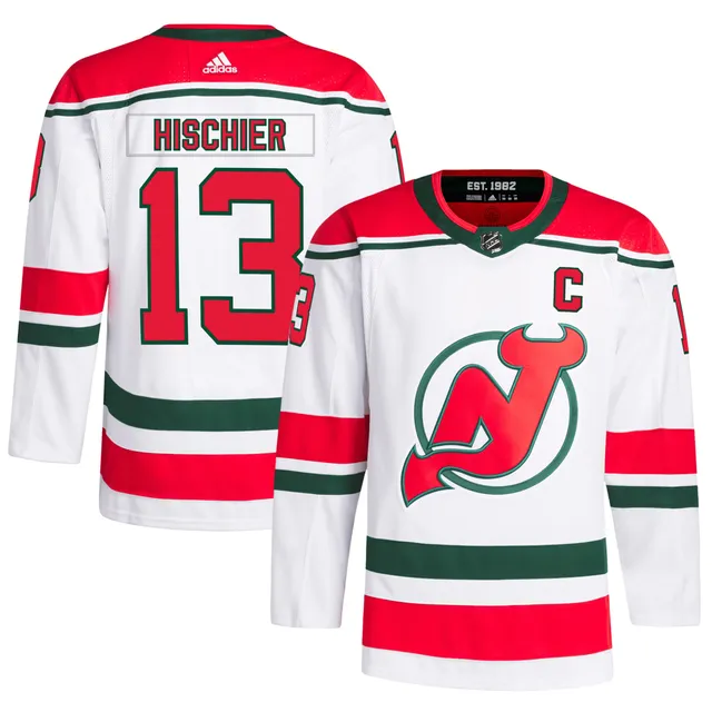 Nico Hischier New Jersey Devils Autographed 2022-23 Reverse Retro