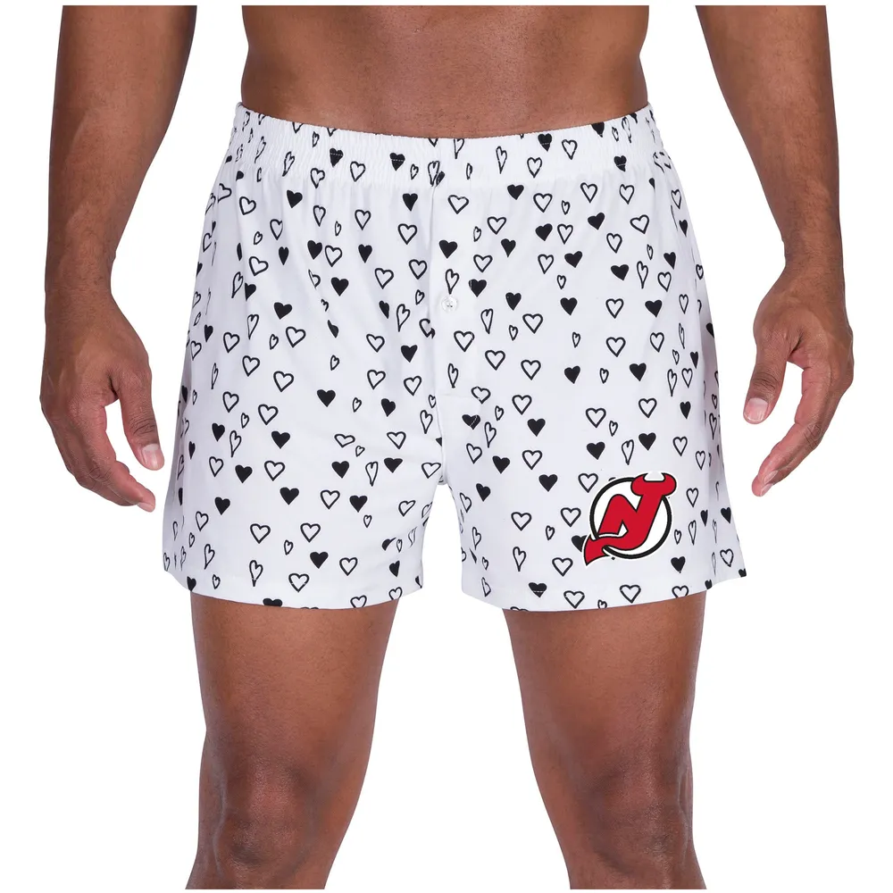 New Jersey Devils Concepts Sport Epiphany All Over Print Knit Boxers - | The Shops at