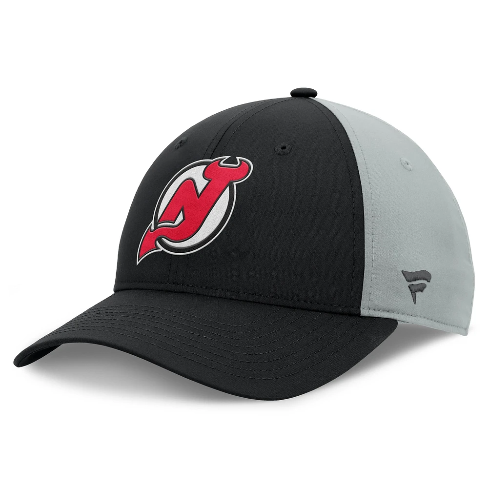 Men's Fanatics  Black New Jersey Devils 2024 NHL Global Series Structured Adjustable Hat