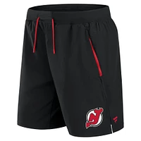 Men's Fanatics  Black New Jersey Devils Authentic Pro Rink Performance Shorts