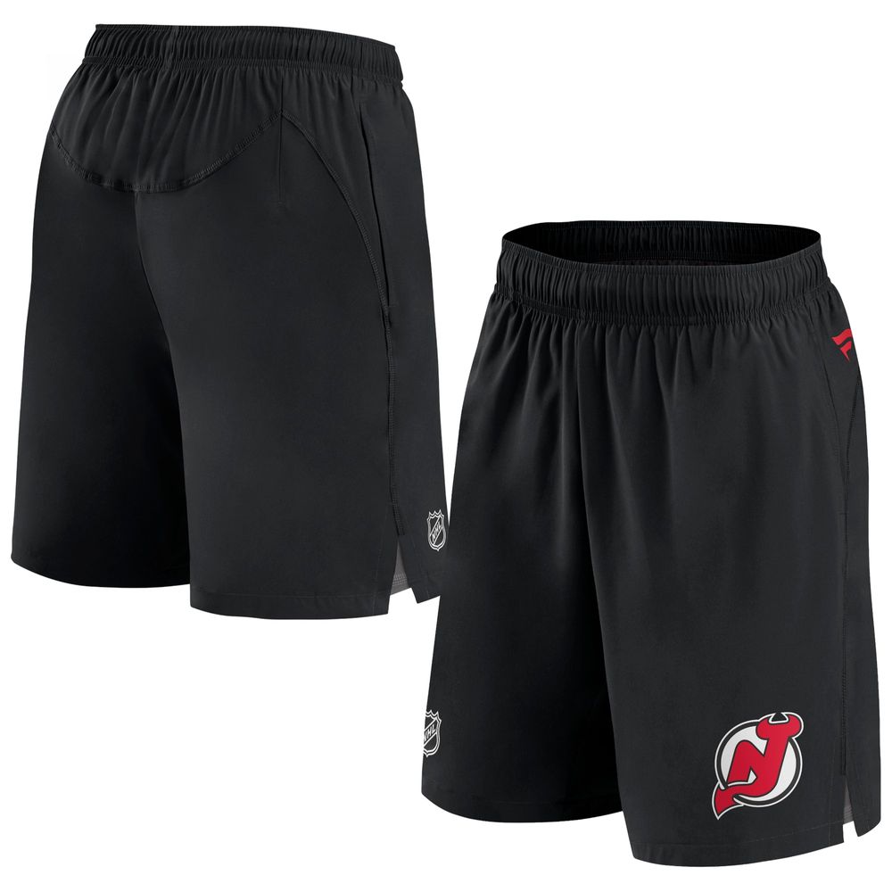 Men's New Jersey Devils Fanatics Branded Black/White Authentic