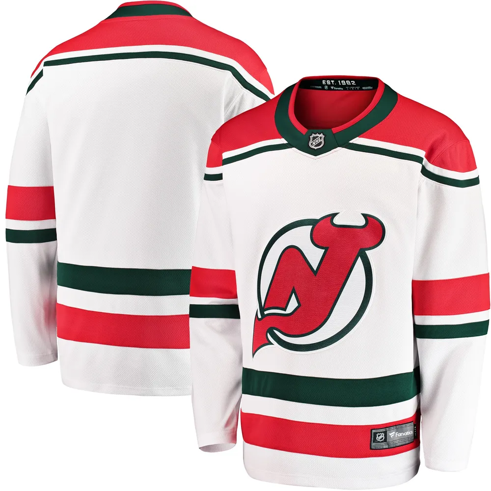 New Jersey Devils NHL Hockey T Shirt Fanatics Red Size YOUTH LARGE