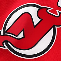 Maillot de qualité supérieure à domicile des Devils du New Jersey rouge Jack Hughes Fanatics pour hommes