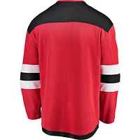 Maillot Fanatics rouge New Jersey Devils Breakaway Home pour hommes