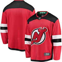 Maillot Fanatics rouge New Jersey Devils Breakaway Home pour hommes