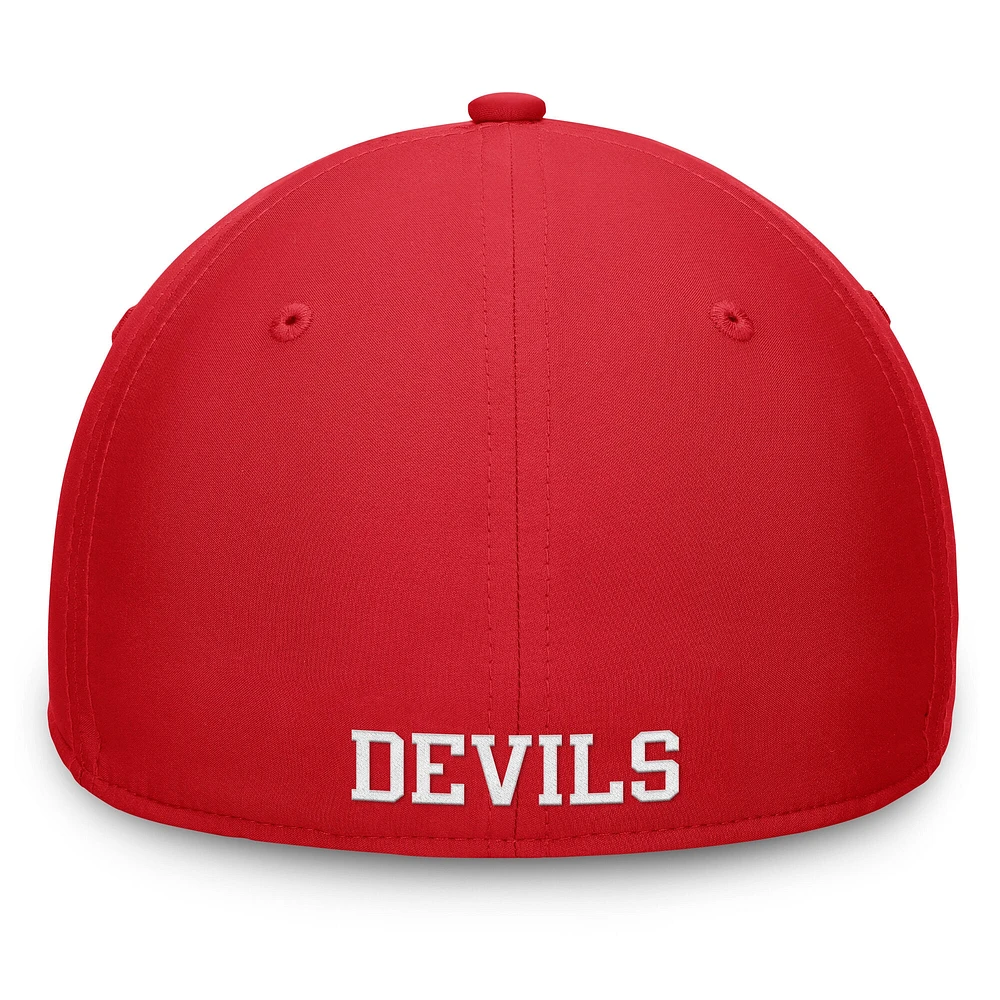 Men's Fanatics Red New Jersey Devils Core Elevated Speed Flex Hat